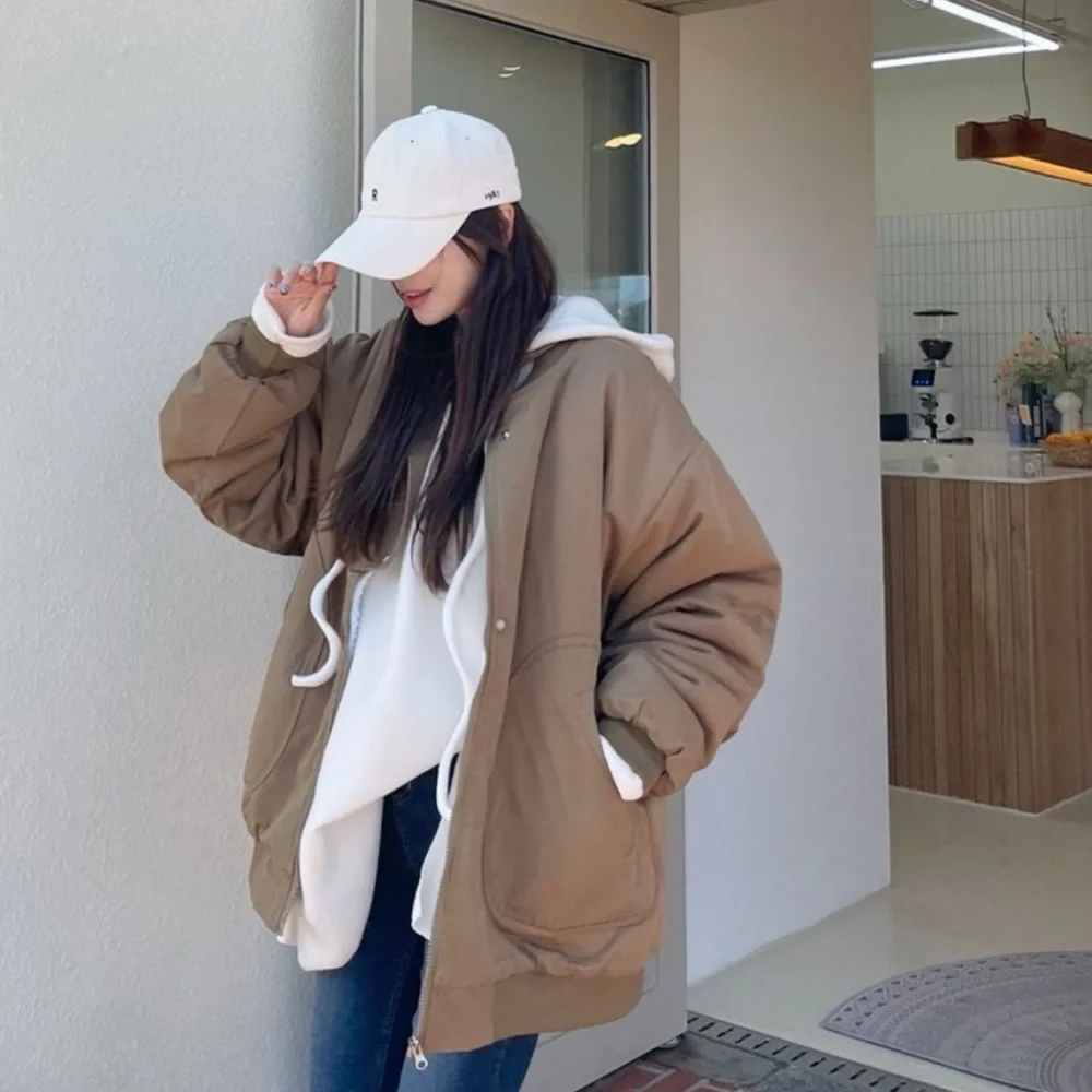NWOT Korean Brand DEEPNY Corduroy Cap with Embroidered R in Ivory - Picture 15 of 15